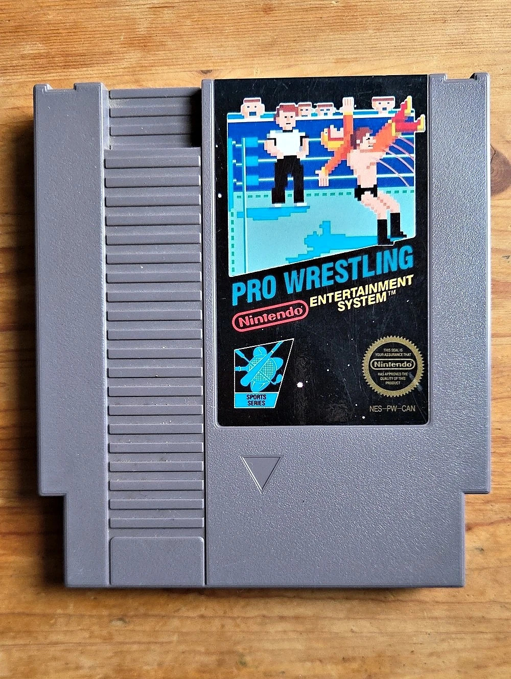 Nintendo Pro Wrestling 1985 NES Video Game TESTED